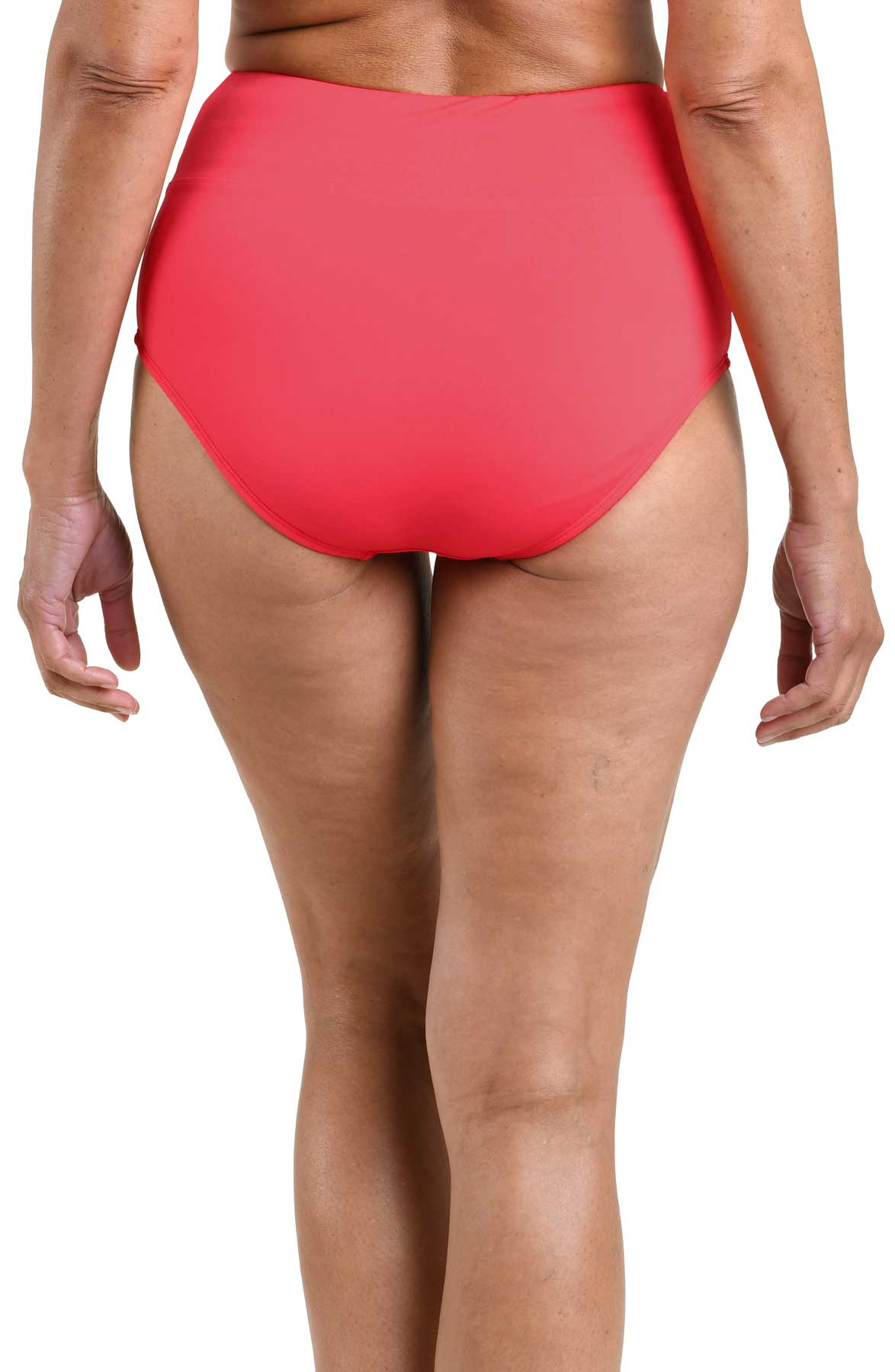 Maxine Solid Wide Band Full Bottom in Papaya, alternate view
