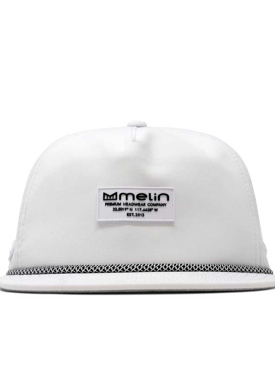 Melin: Coronado Brick Hydro Snapback Hat - WHITE