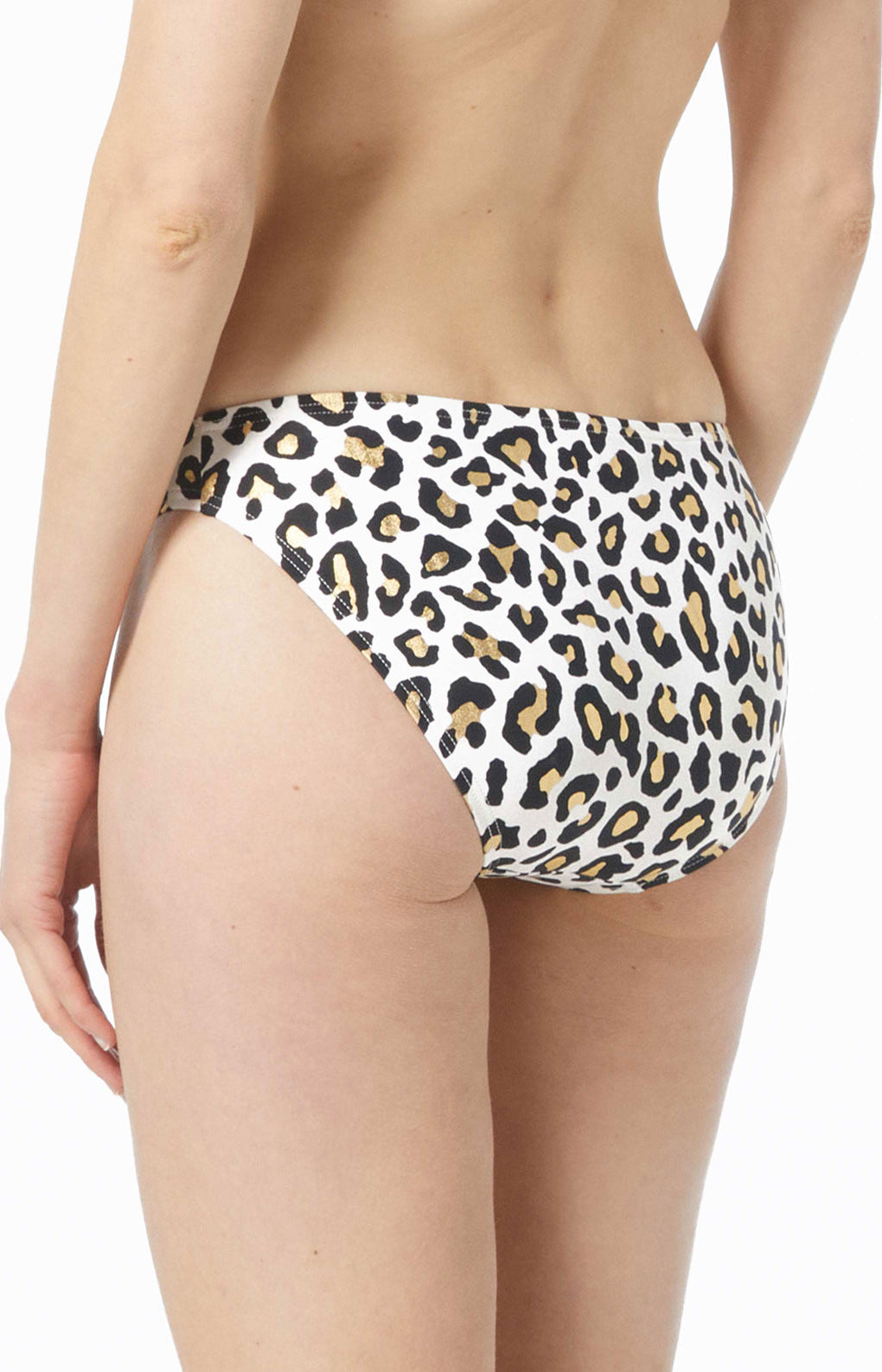 Michael Michael Kors: Shimmer Cheetah Classic Bikini Bottom