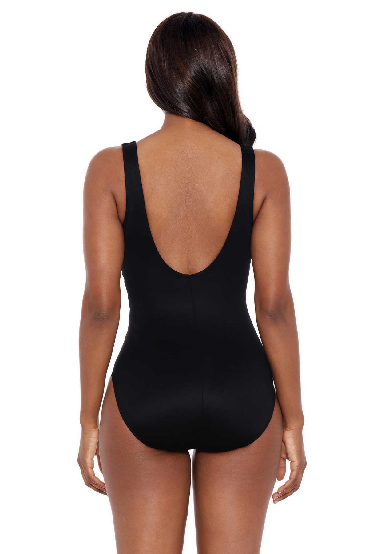 Miraclesuit: One Piece Dot Com Layered Escape Swimsuit