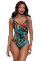 Miraclesuit: One Piece Tamara Tigre It's A Wrap Swimsuit