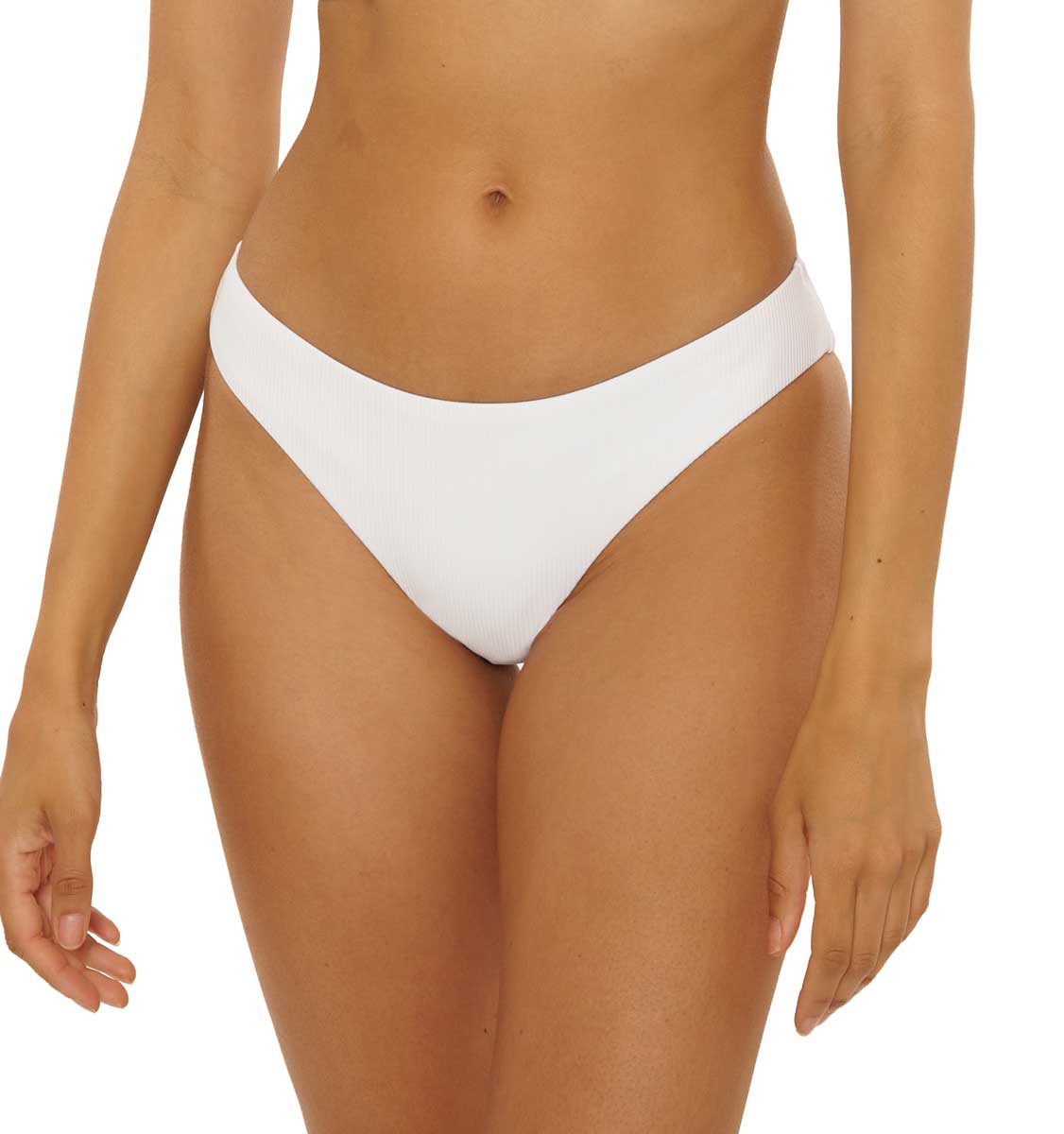 Modern Edge: Modern Edge Solid Adele Rib Hipster Bikini Bottom