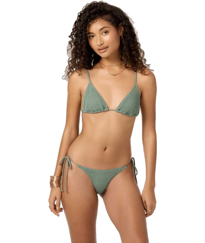 O'Neill: Coastal Cove Solid Cayo Triangle Bikini Top