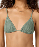 O'Neill: Coastal Cove Solid Cayo Triangle Bikini Top
