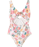 O'Neill: One Piece Camellia Floral Twisted Front Swimsuit