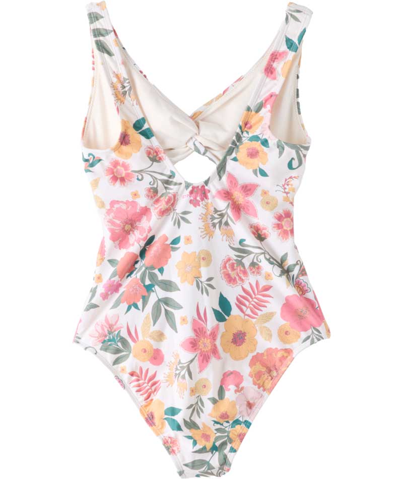 O'Neill: One Piece Camellia Floral Twisted Front Swimsuit