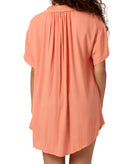 O'Neill: Saltwater Solids Carlee Cover-Up Shirt Dress