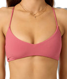 O'Neill: Saltwater Solids Rib Huntington Bralette Bikini Top