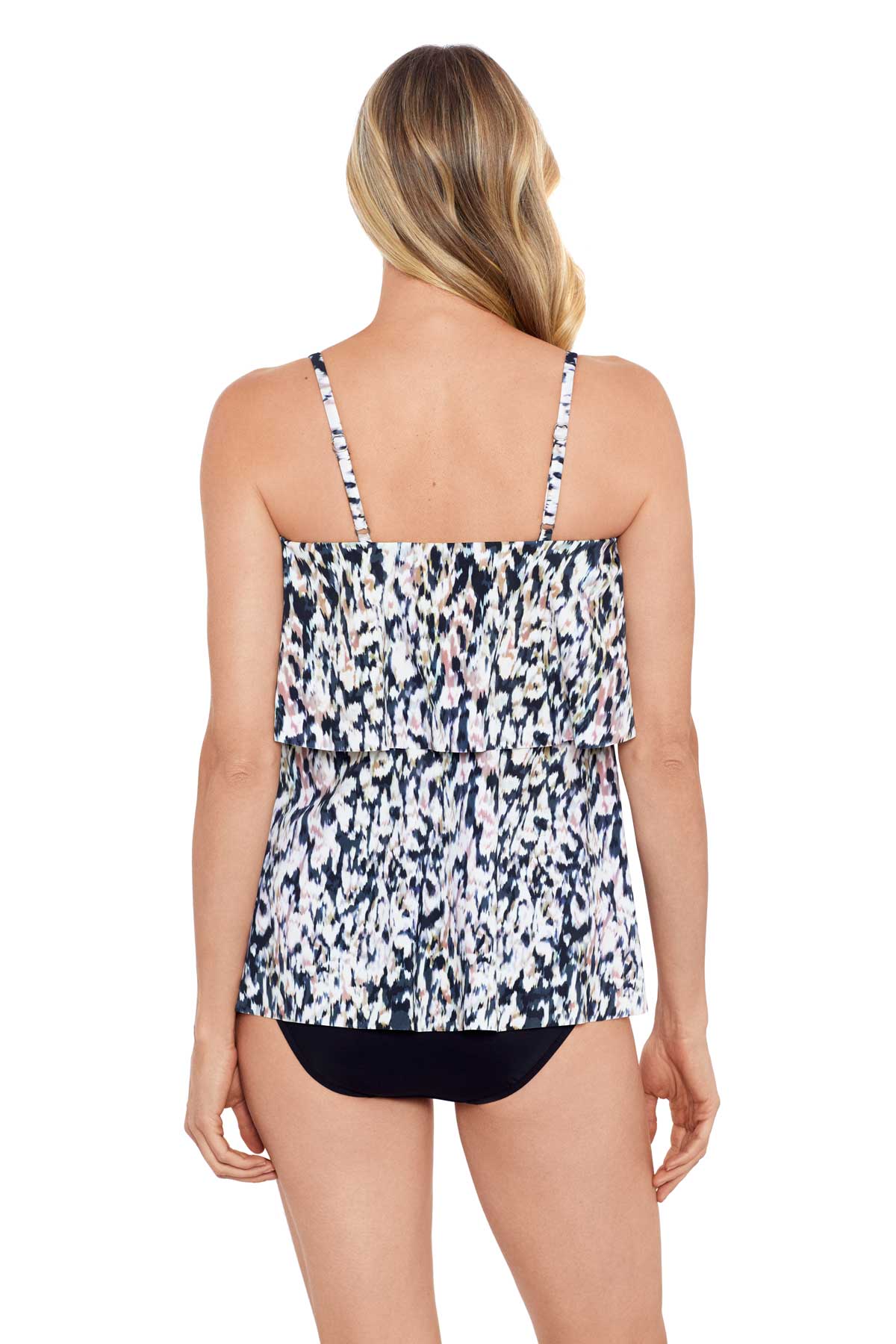 Penbrooke: Mastectomy Leopard Love Single Tier Tankini Top