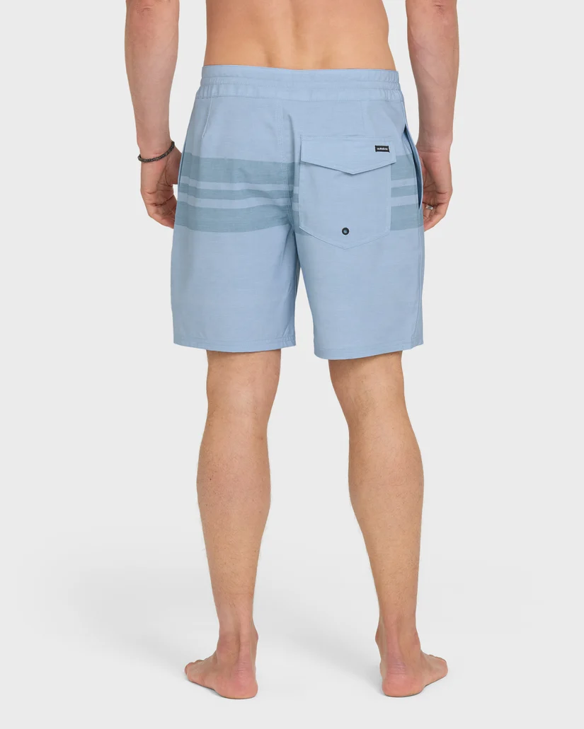 Quiksilver: Surfsilk Street Stripe 18" Boardshorts