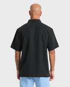 Quiksilver: Waterman Tahiti Palms Short Sleeve Woven Shirt