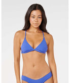 Rip Curl: Classic Surf X-Back Triangle Bikini Top - BRGHTBLU