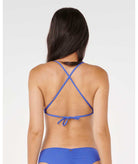 Rip Curl: Classic Surf X-Back Triangle Bikini Top - BRGHTBLU