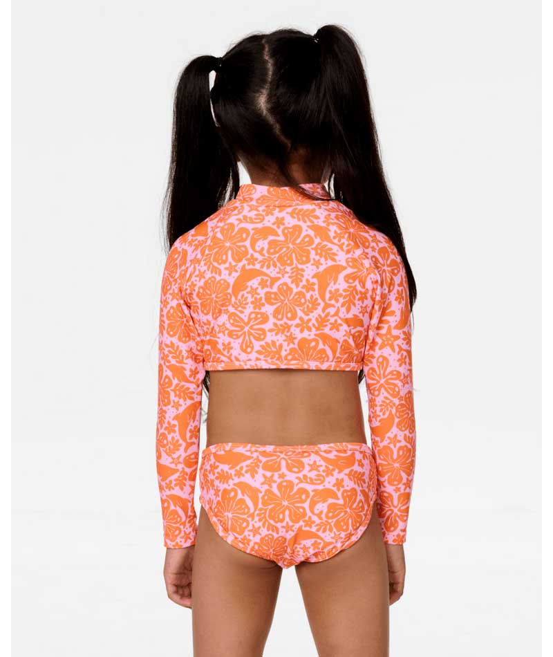 Rip Curl: Girl Sun and Swell Long Sleeve Swim Set