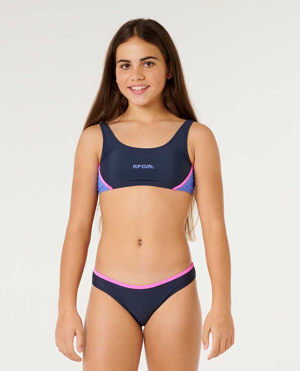 Rip Curl: Girls 2Pc Surf Revival OG Bikini Set
