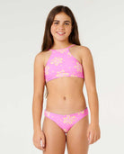 Rip Curl: Girls 2Pc Tropical Dawn Revo Bikini Set