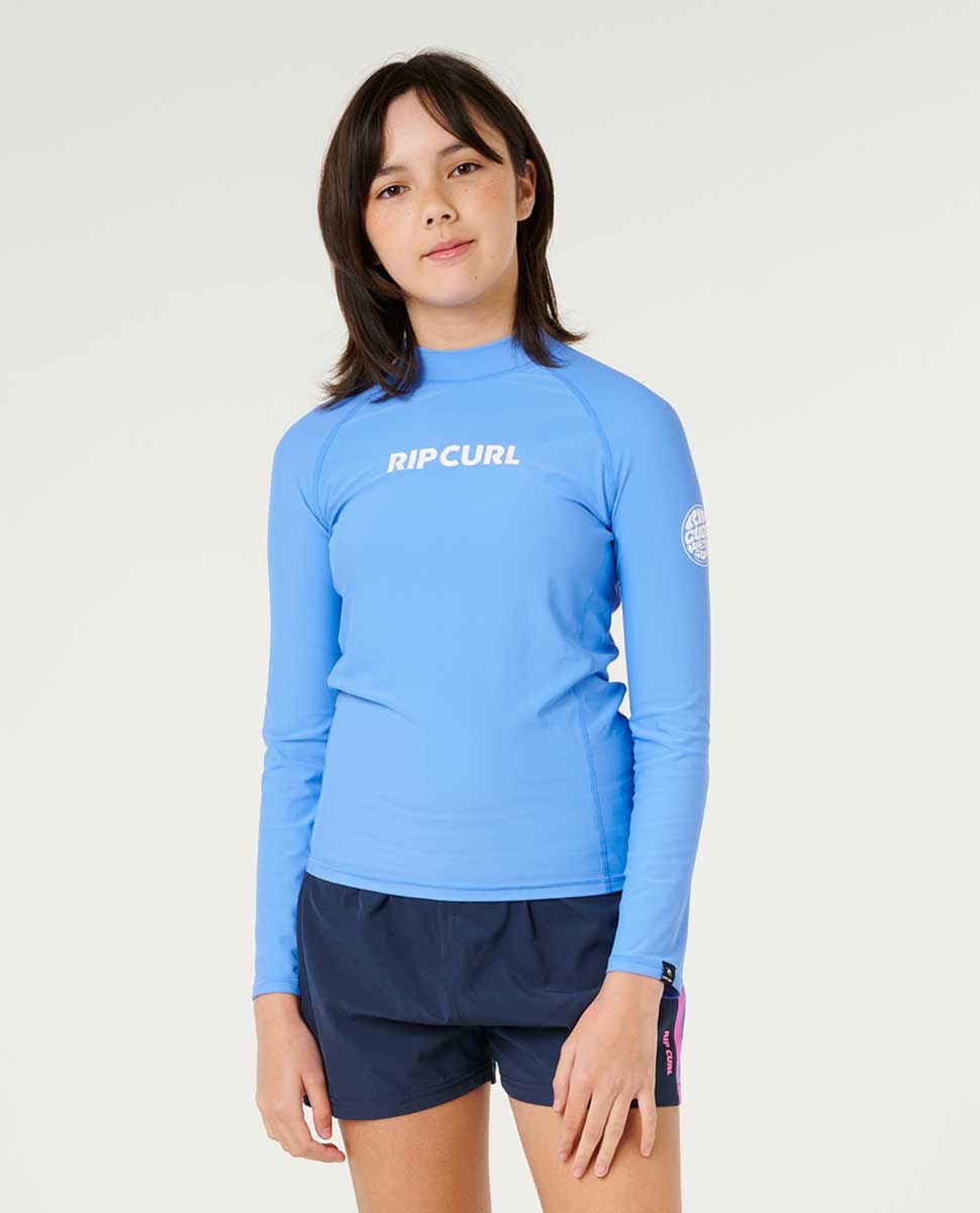 Rip Curl: Girls Classic Long Sleeve Rashguard