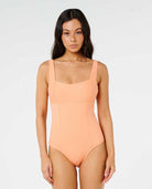 Rip Curl: One Piece Premium Surf D-DD Full Coverage Swimsuit - PAPAYA