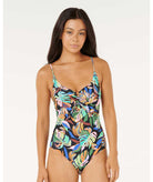 Rip Curl: One Piece Sunset Luau D/DD Mio Swimsuit
