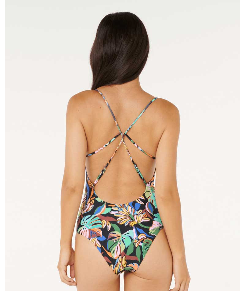 Rip Curl: One Piece Sunset Luau D/DD Mio Swimsuit