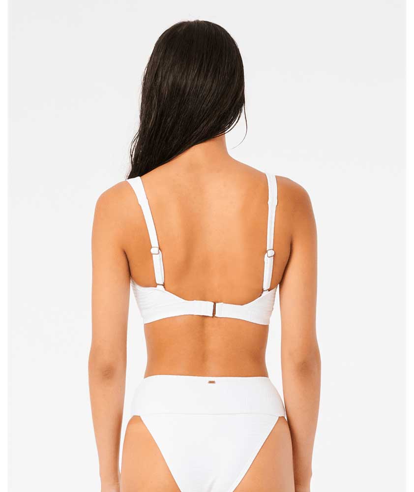 Rip Curl: Premium Surf D-DD Crop Bra - WHITE