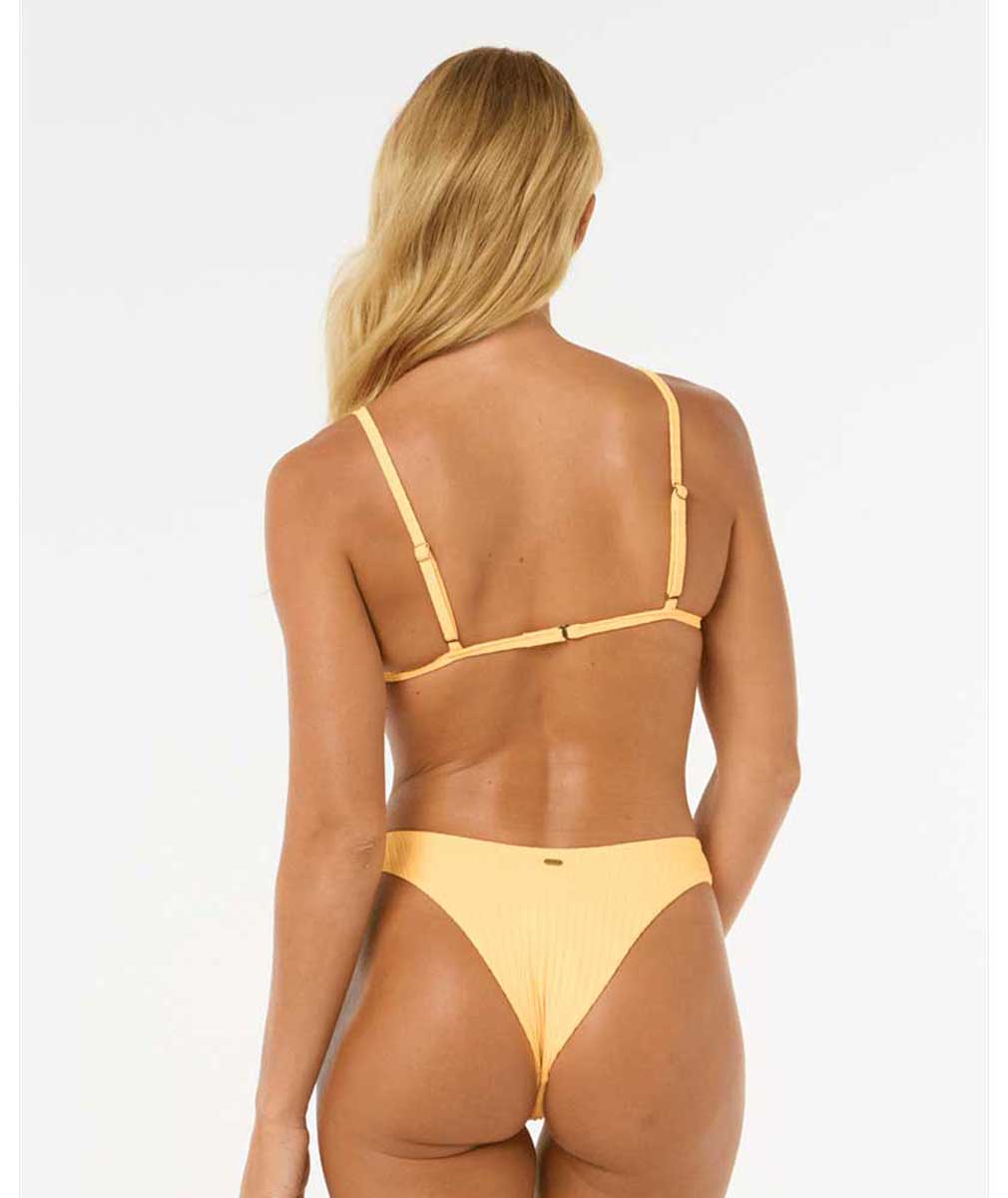 Rip Curl: Premium Surf Fixed Triangle Bikini Top - MANGO
