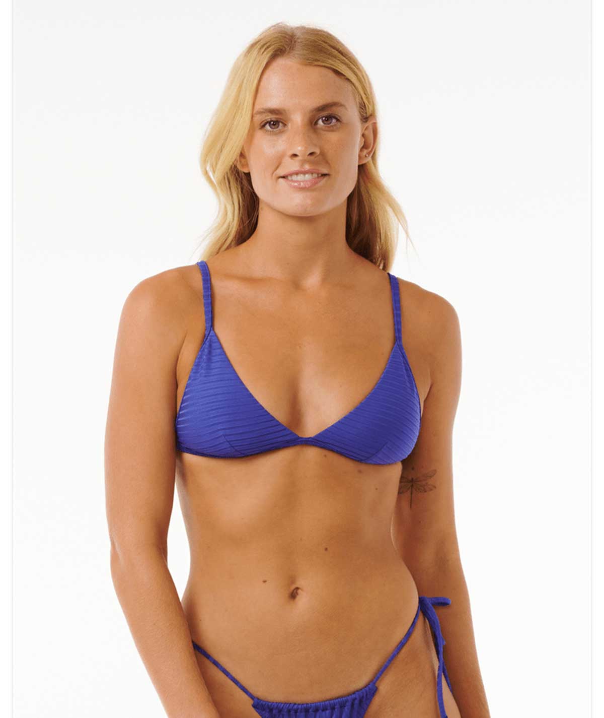 Rip Curl: Premium Surf Fixed Triangle Bikini Top - WILD BRY