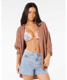 Rip Curl: Premium Surf Holiday Shirt - BROWN