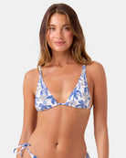 Roxy: Breezy Does It Built Up Triangle Bikini Top