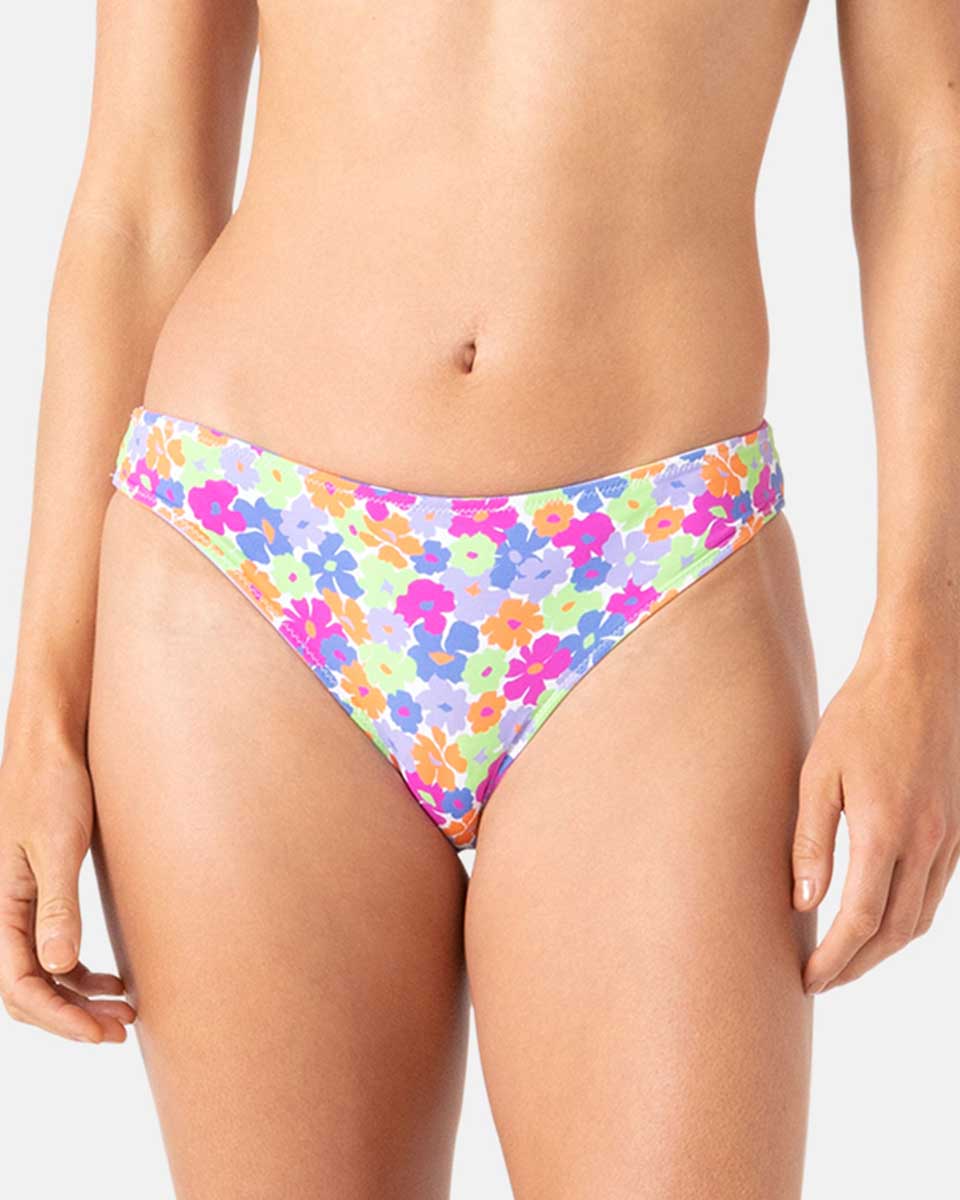 Roxy: California Dreamin Reversible Hipster Full Bikini Bottom