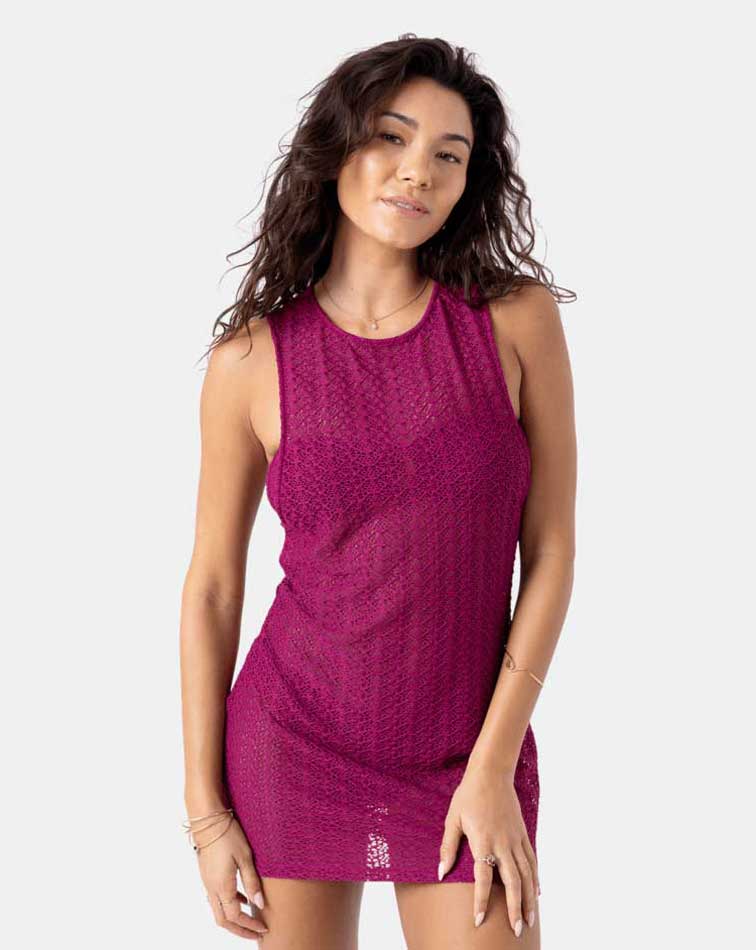 Roxy: Crochet Cover Up Dress