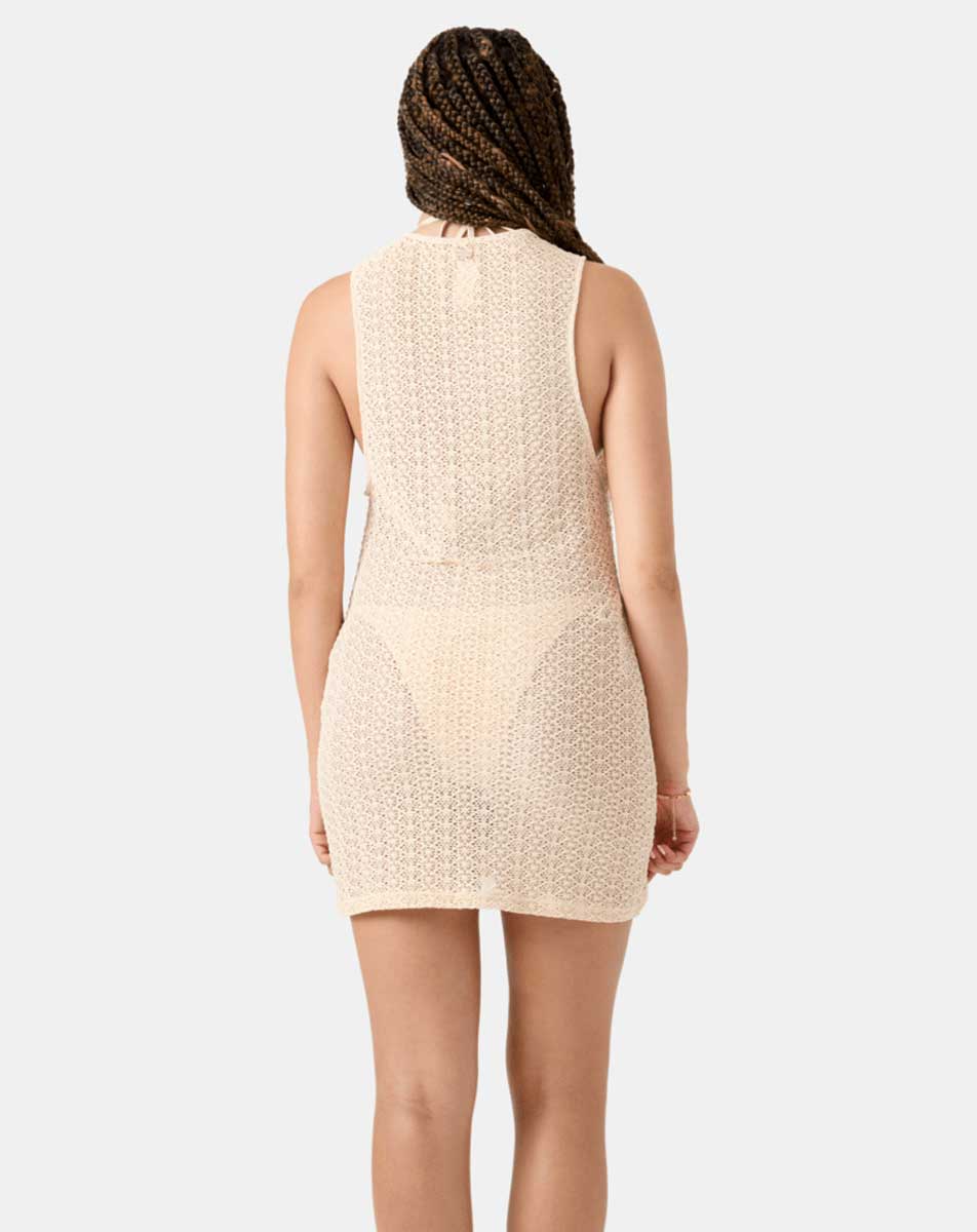 Roxy :Crochet Cover Up Dress