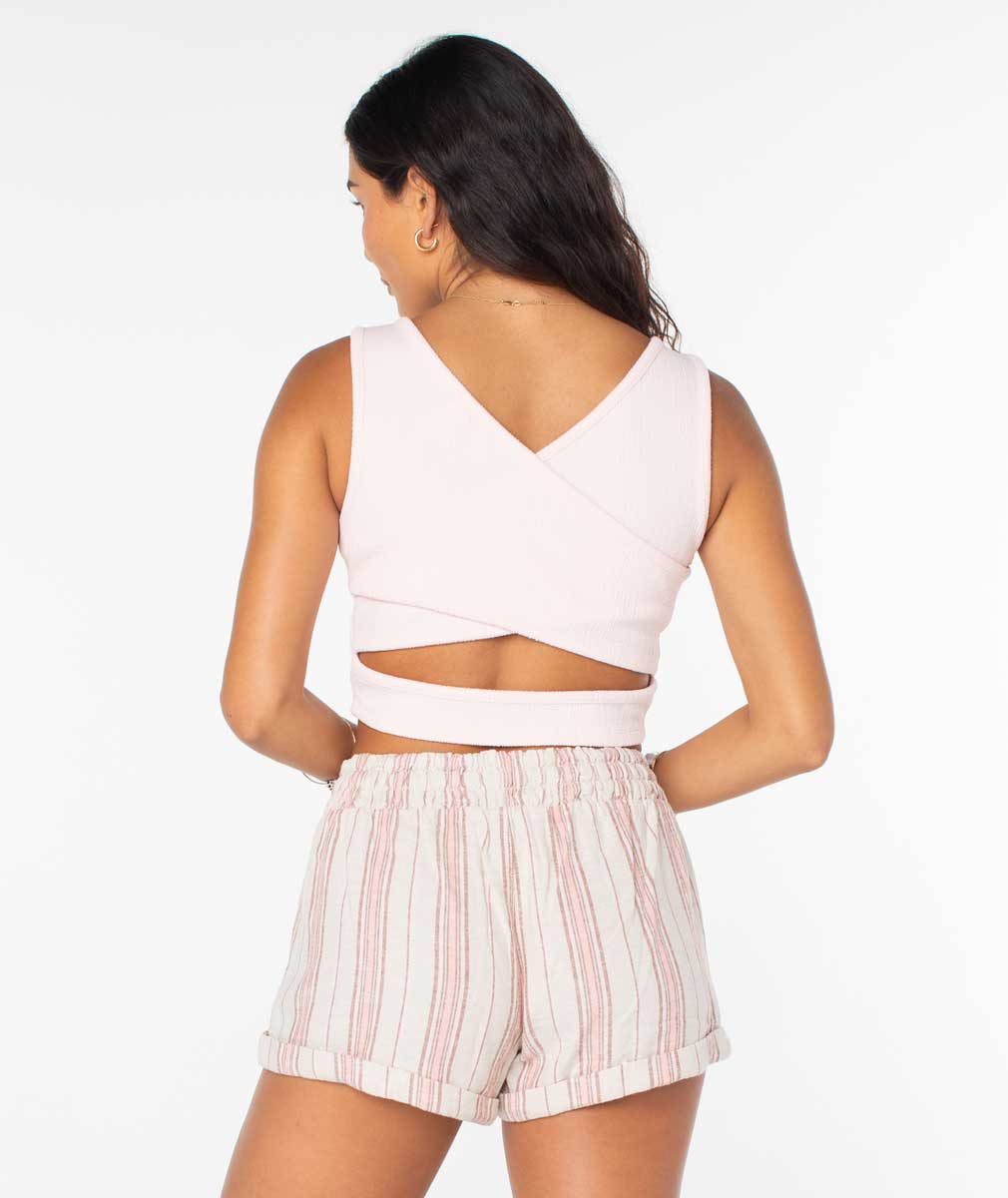Roxy: Good Keepsake Solid CropTop