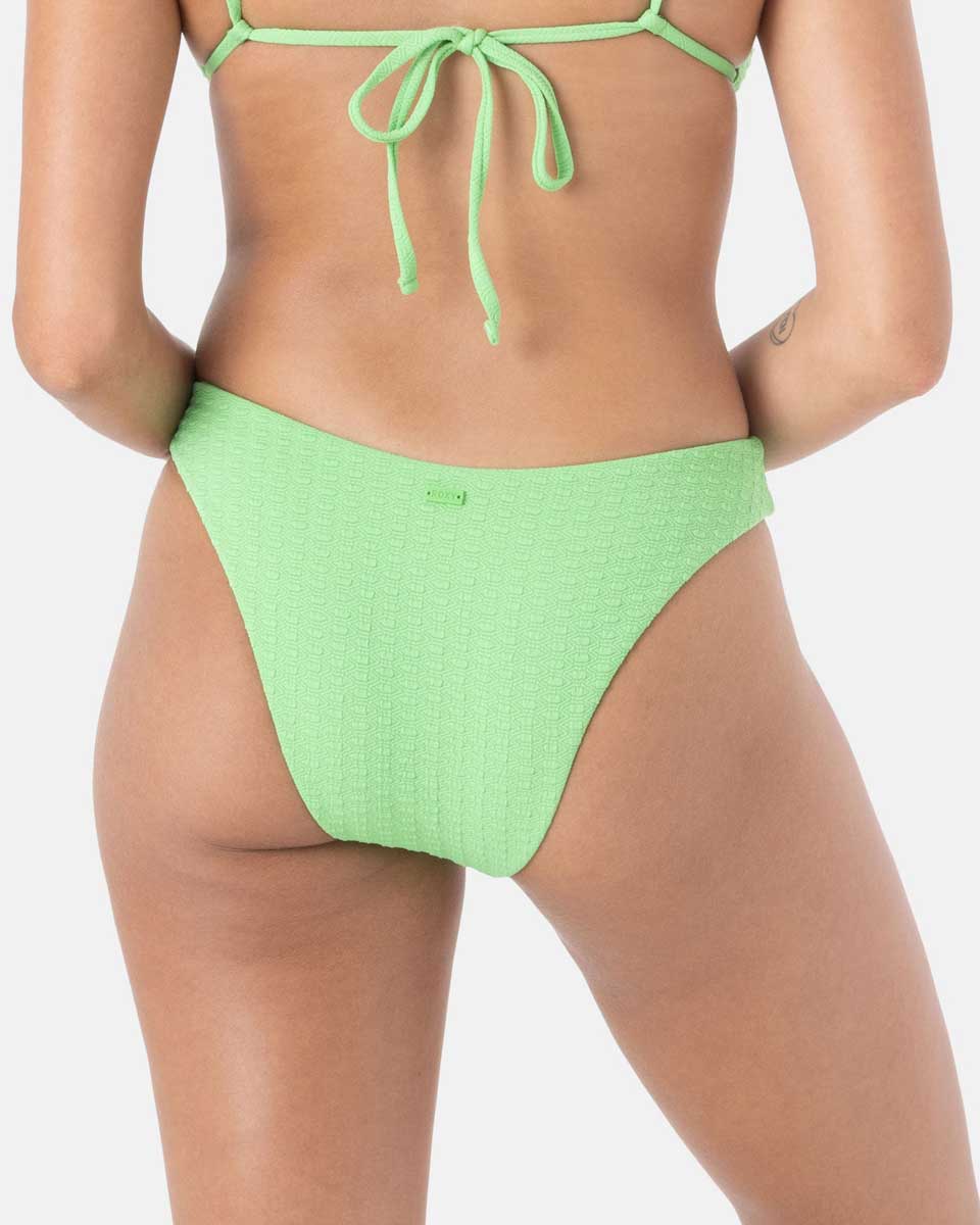 Roxy: Haliewa Scoop Cheeky Bikini Bottom - VBN