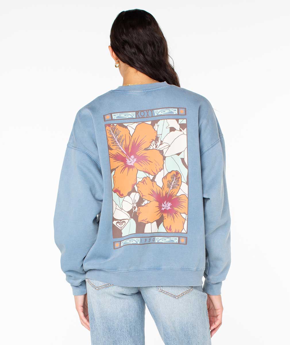 Roxy: Lineup Oversized Crewneck