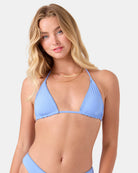 Roxy: Loop Me In Mini Tiki Triangle Bikini Top