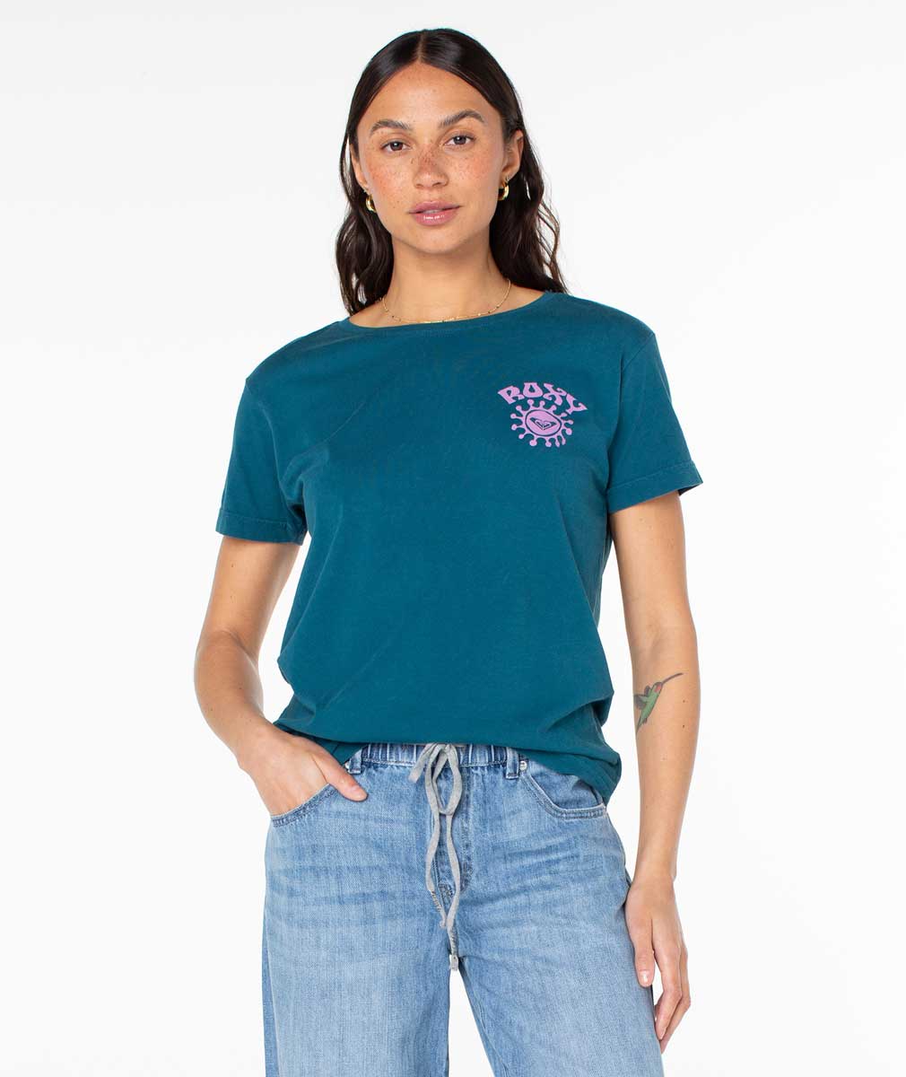 Roxy: Mother Sun Boyfriend Tee
