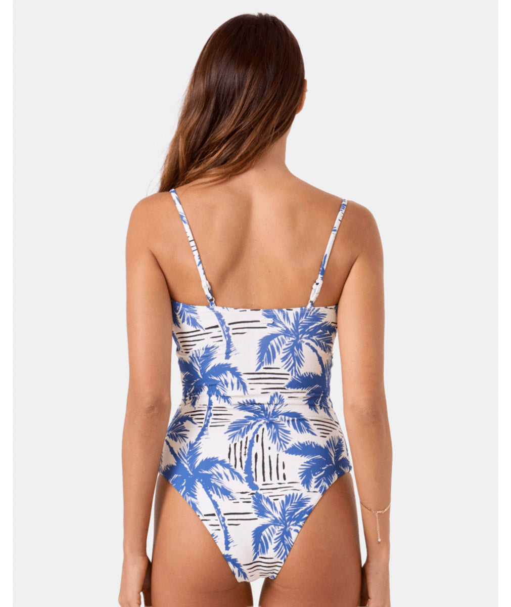 Roxy: One Piece Breezy Does It Bandeau Swimsuit