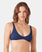 Roxy: Rib Roxy Love Scoop Bralette Bikini Top