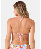 Roxy: Ripple Effect Reversible Mini Tiki Triangle Bikini Top
