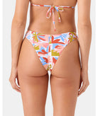 Roxy: Ripple Effect V Front Scoop Cheeky Bikini Bottom