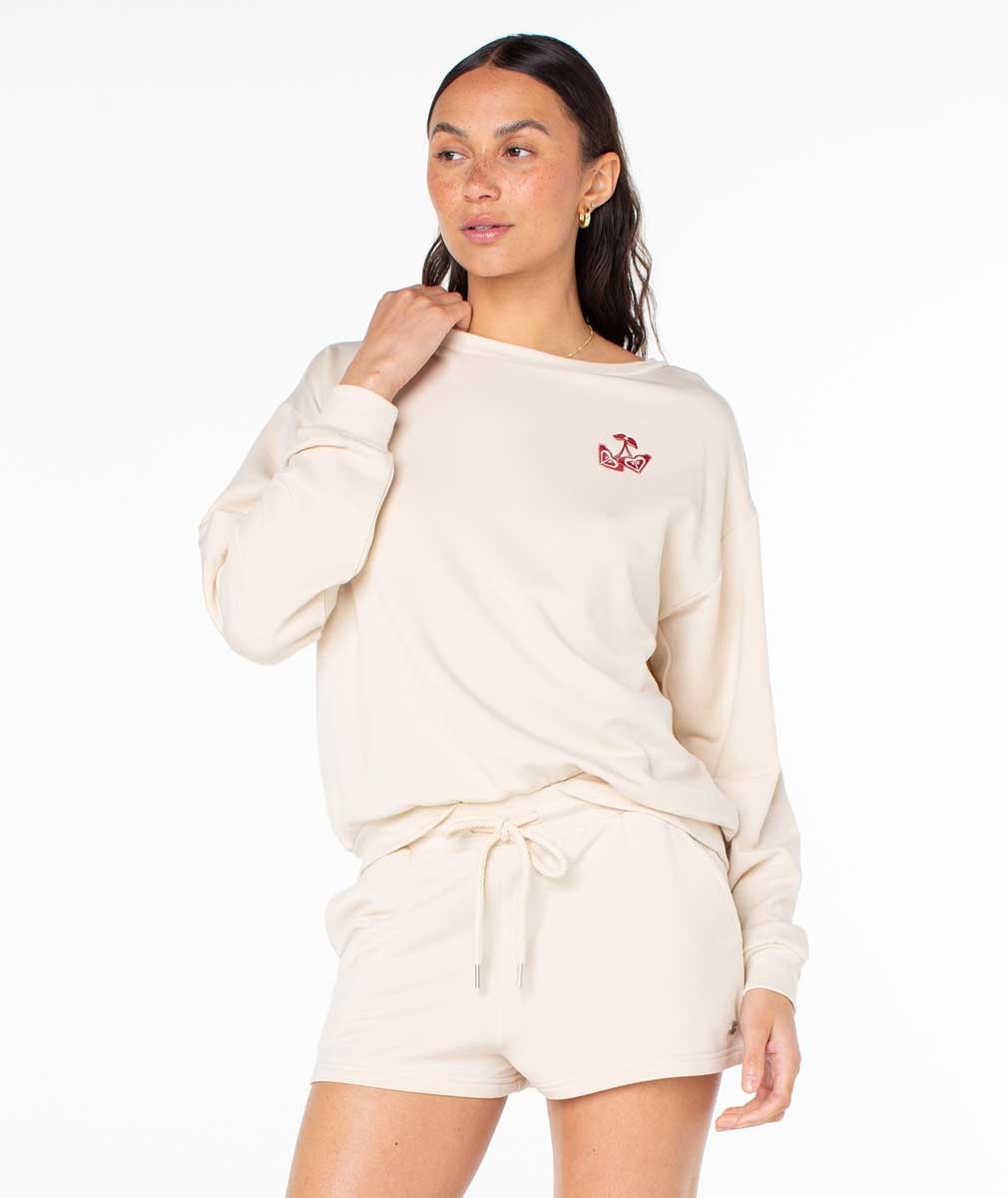 Roxy: Surfing By Moonlight Crewneck