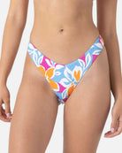 Roxy: Topanga Canyon Scoop Cheeky Bikini Bottom
