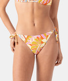 Roxy: Tropicool Scoop Tie Side Cheeky Bikini Bottom