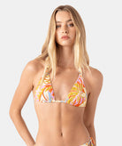 Roxy: Tropicool Tiki Triangle Bikini Top