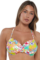 Sunets: Botanical Bliss Sandbar Crossroads Rib Underwire Top