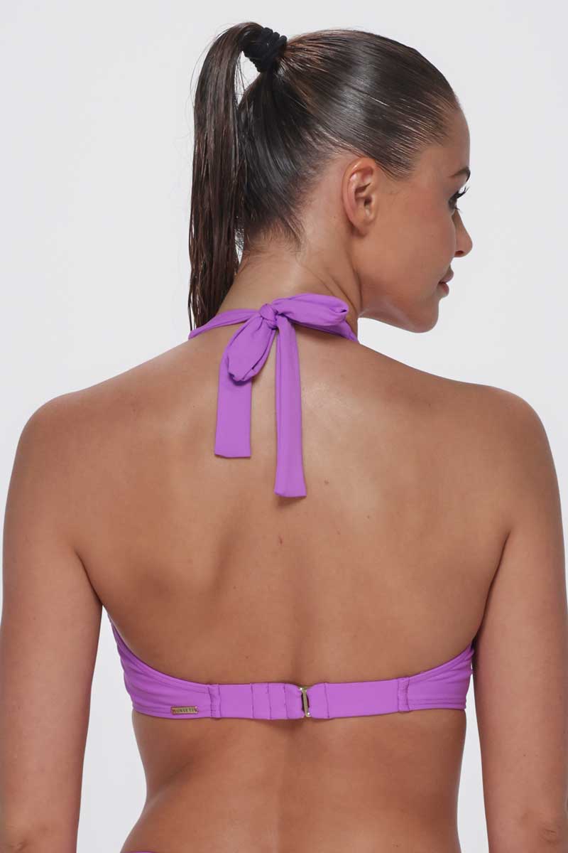 Sunsets: Berry Burst Solid Muse Halter Top