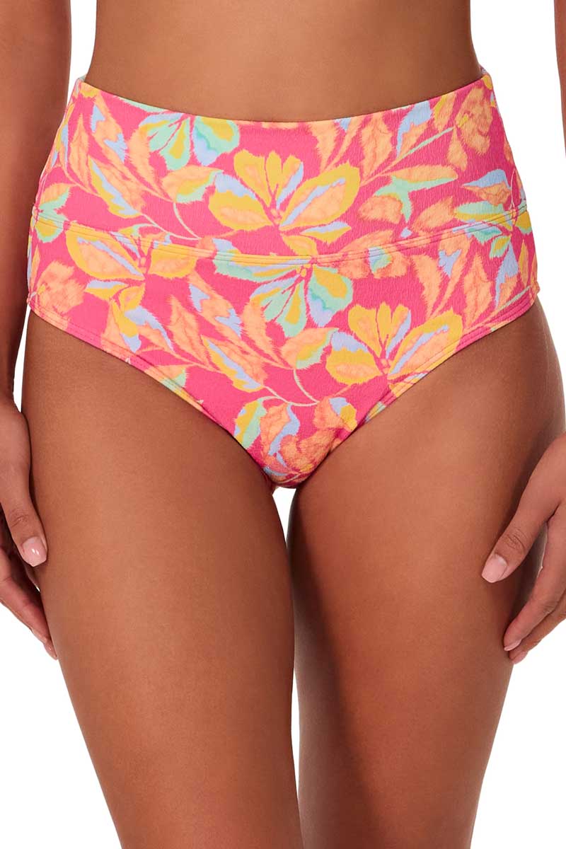 Sunsets: Magic Hour Crepe High Waist Bikini Bottom