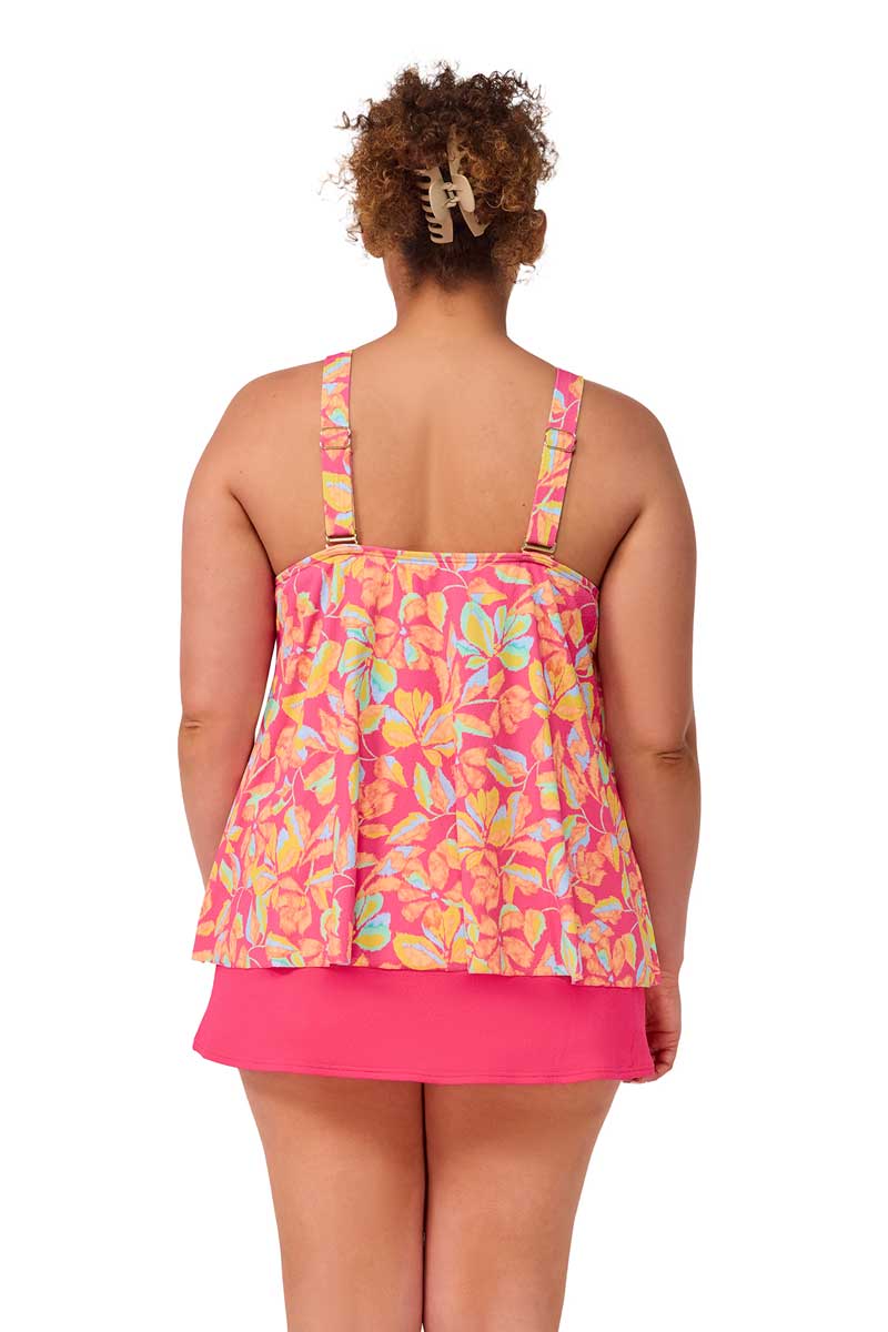Sunsets: Magic Hour Crepe Sadie Tankni Top