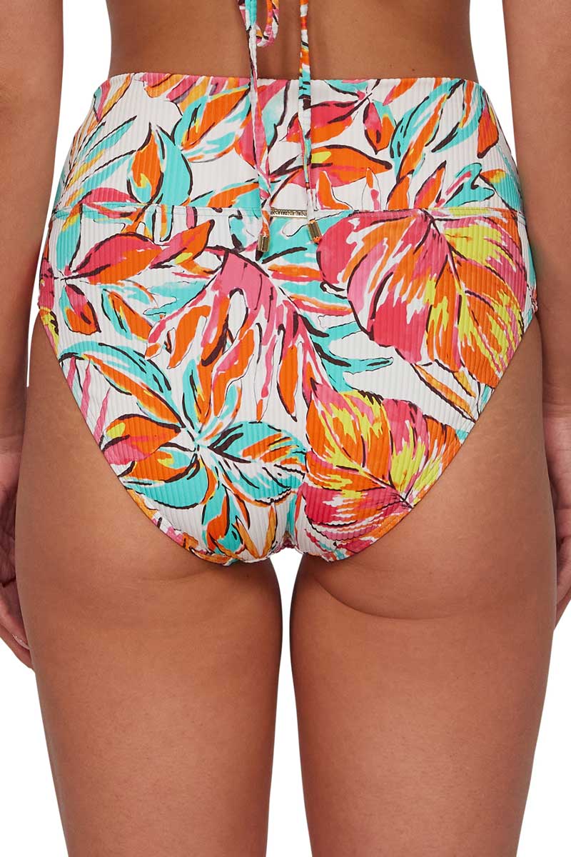 Sunsets: Palms Serenade Sandbar Hannah Rib High Waist Bottom